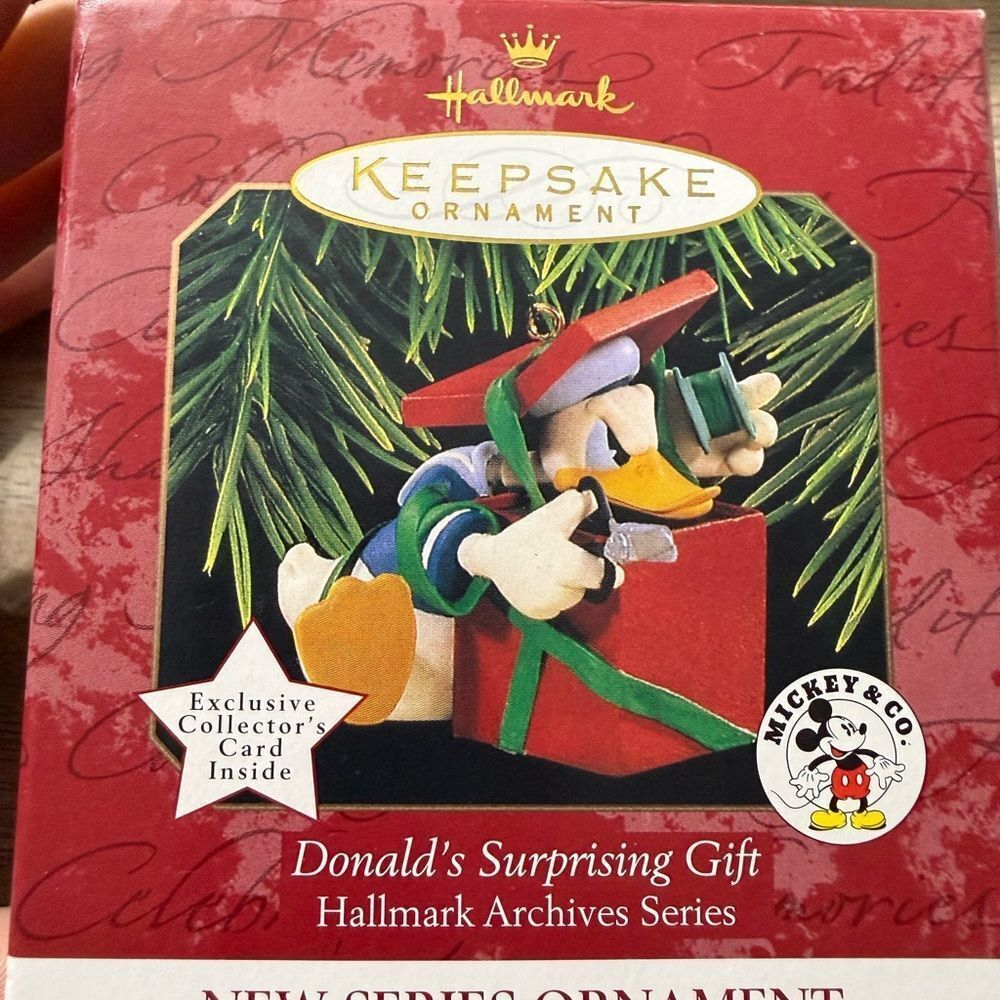 Hallmark Keepsake Ornament – “Donald’s Surprising Gift”